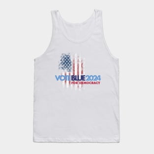 Vote Blue 2024 For Democracy Tank Top